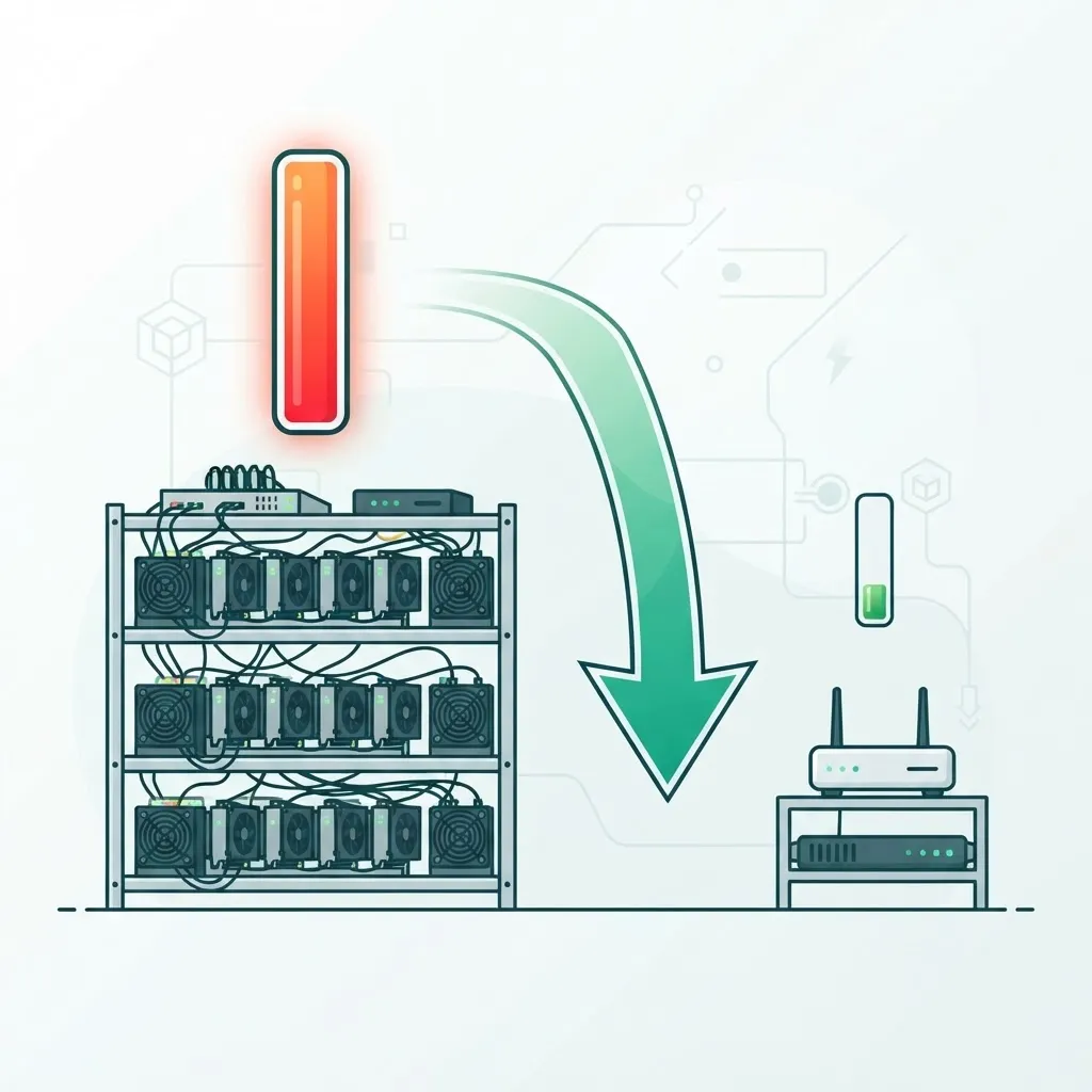 Blockchain energy consumption comparison