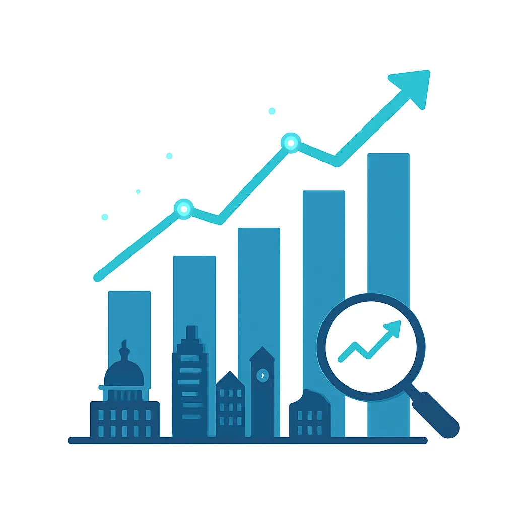 Boston AI job market growth chart