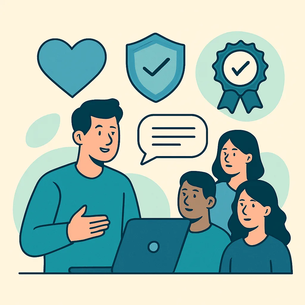 Building audience trust in affiliate marketing