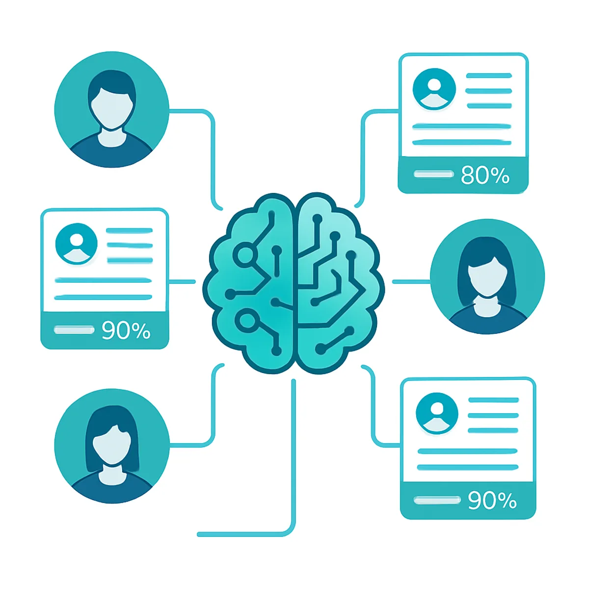 AI candidate matching for recruitment