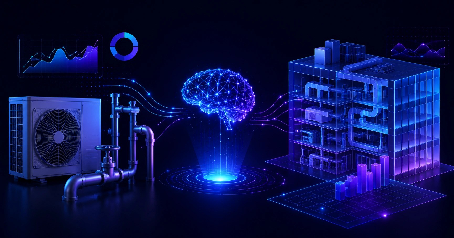 Artificial Intelligence for Capacity Planning for HVAC Plumbing