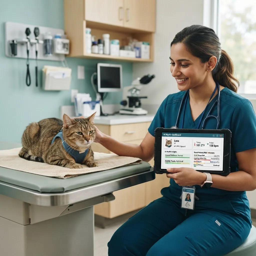Machine learning supporting cat health assessment