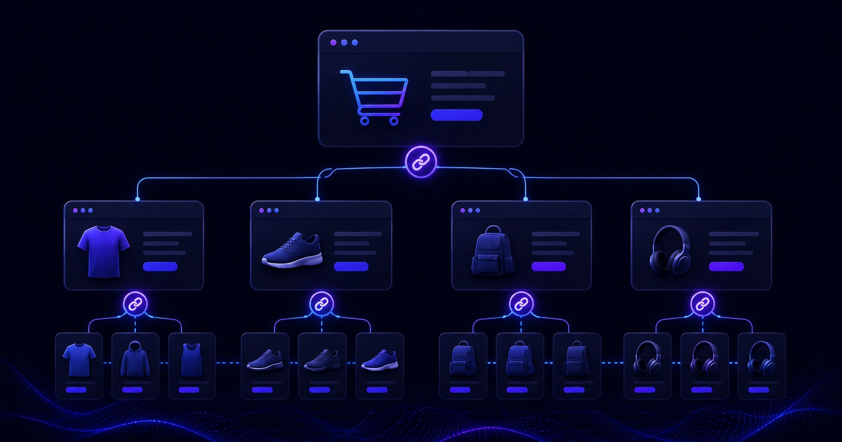 Category page internal linking structure for ecommerce SEO