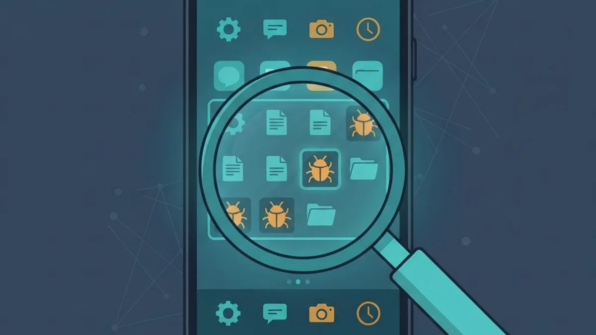Scanning a phone reveals hidden trojan code inside a repackaged AI app
