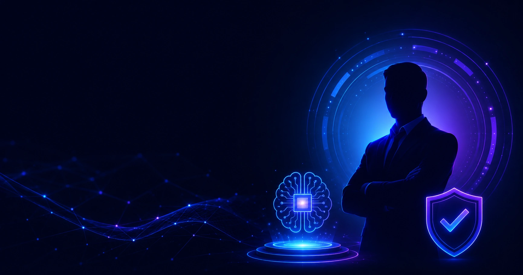 Chief AI Officer leading an enterprise AI strategy meeting