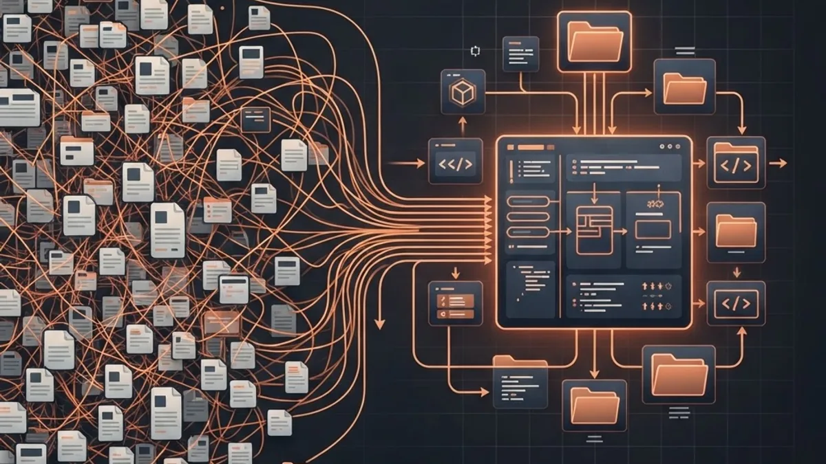 Large codebase refactoring visualization