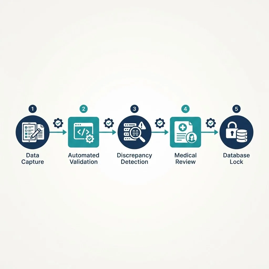 Automated clinical trial data workflow