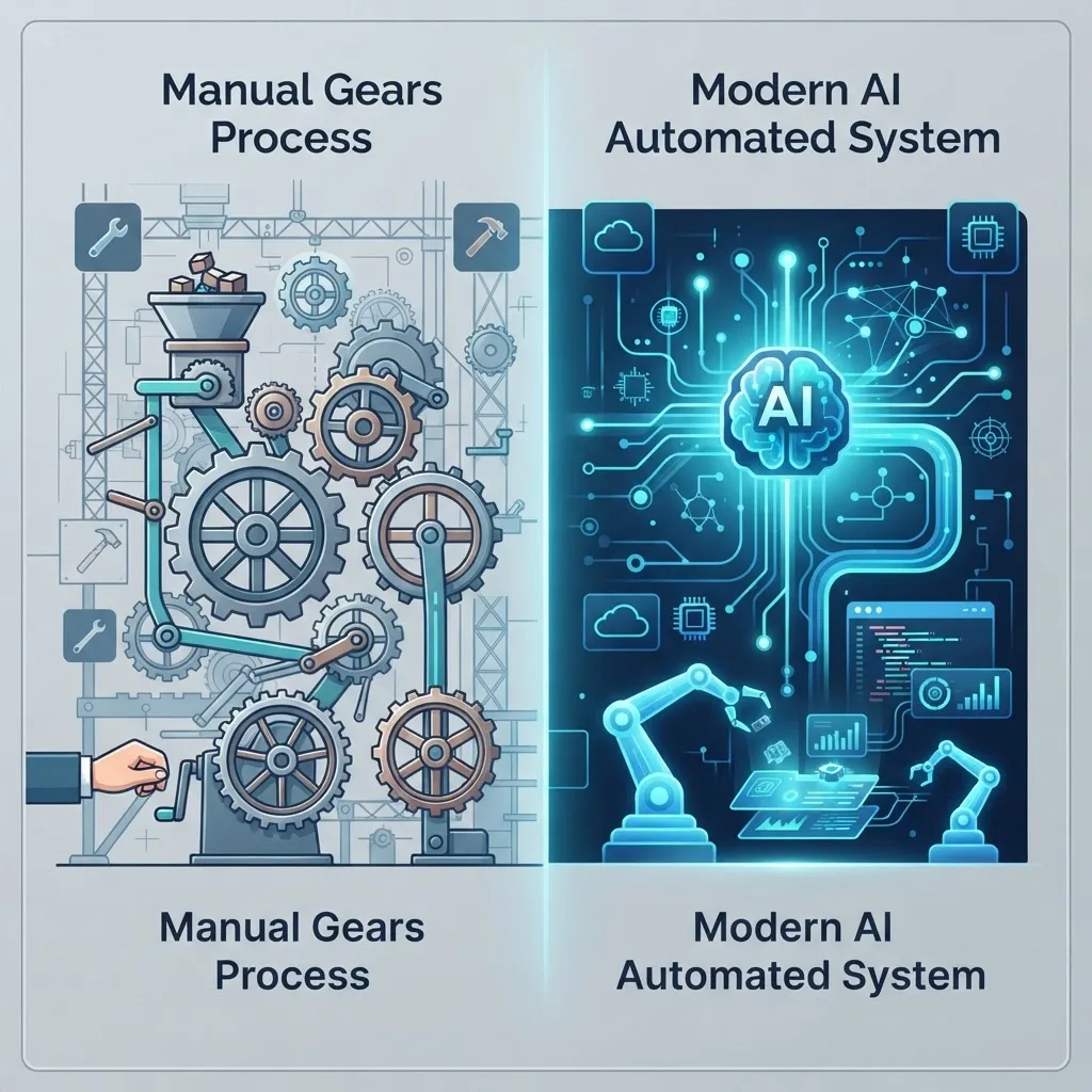 Clog AI vs traditional automation comparison