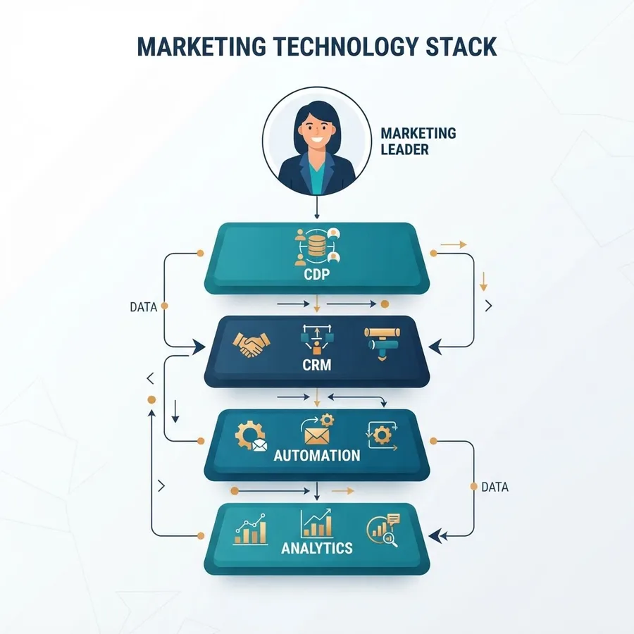 CMO MarTech category ownership stack