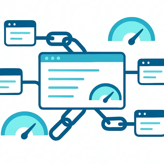 Competitor backlink profile audit network