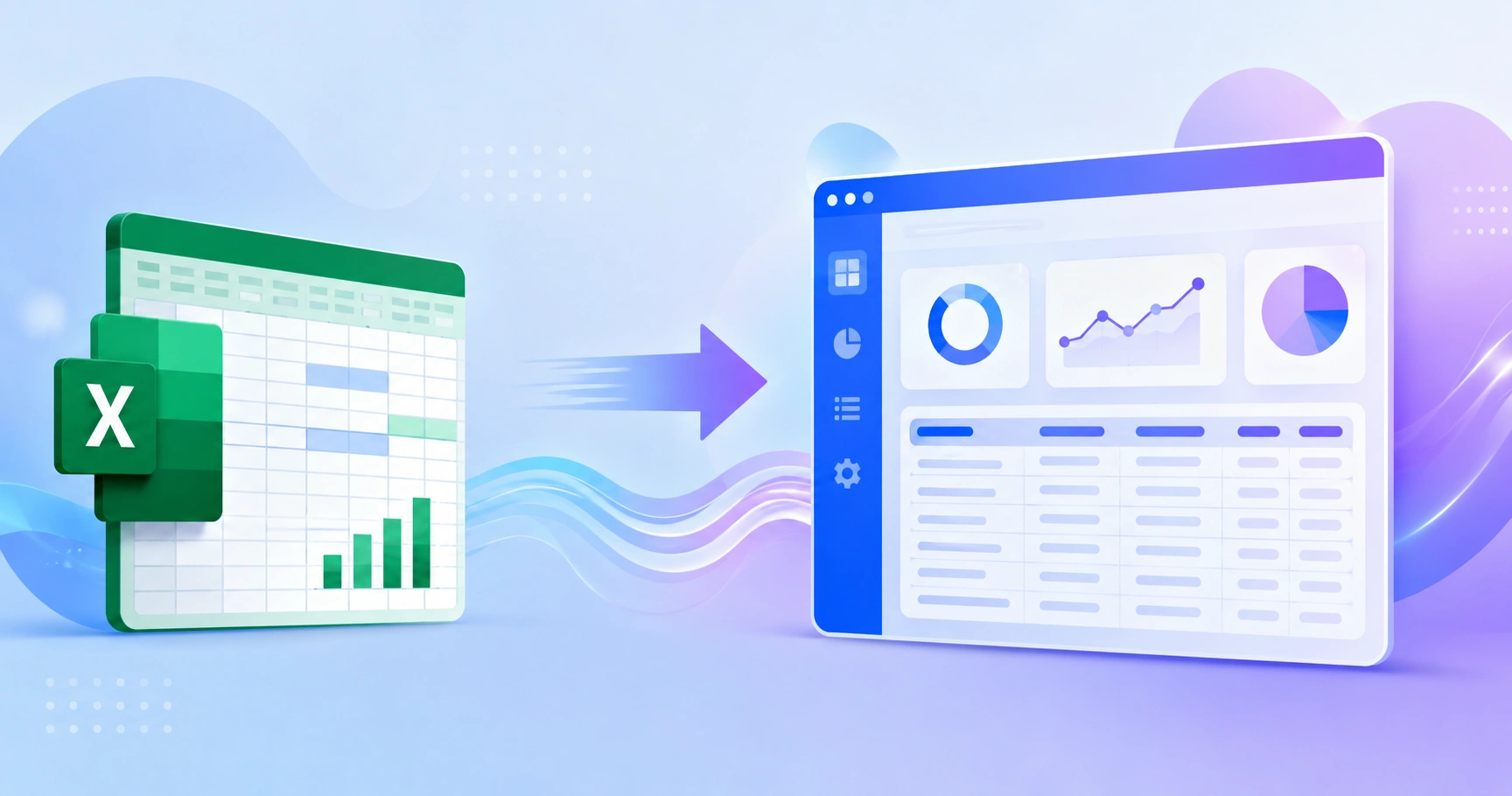 Convert Excel to Web Application