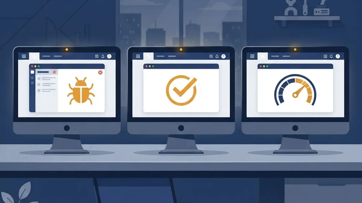 Cross-platform desktop application testing