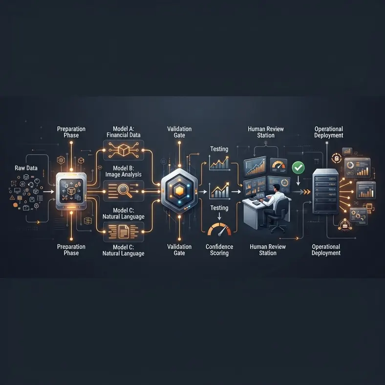 Crucible AI model workflow
