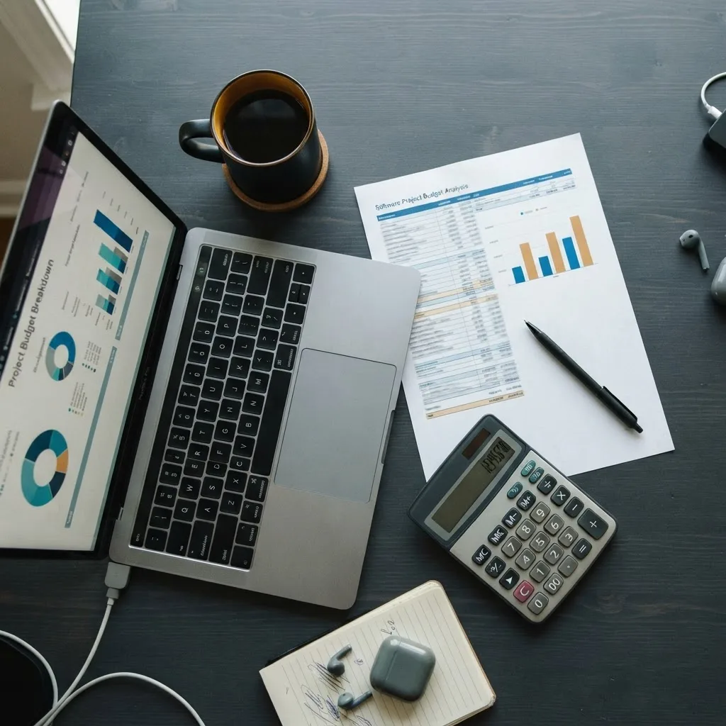 Cost and budget planning for customized application software