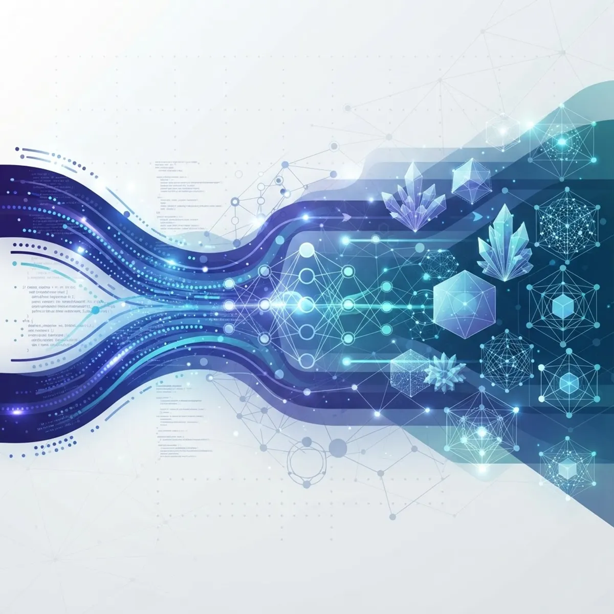 Deep learning discovering structured data patterns
