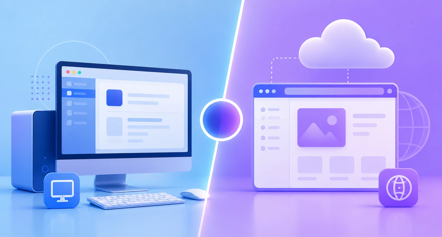 Desktop Application vs Web Application