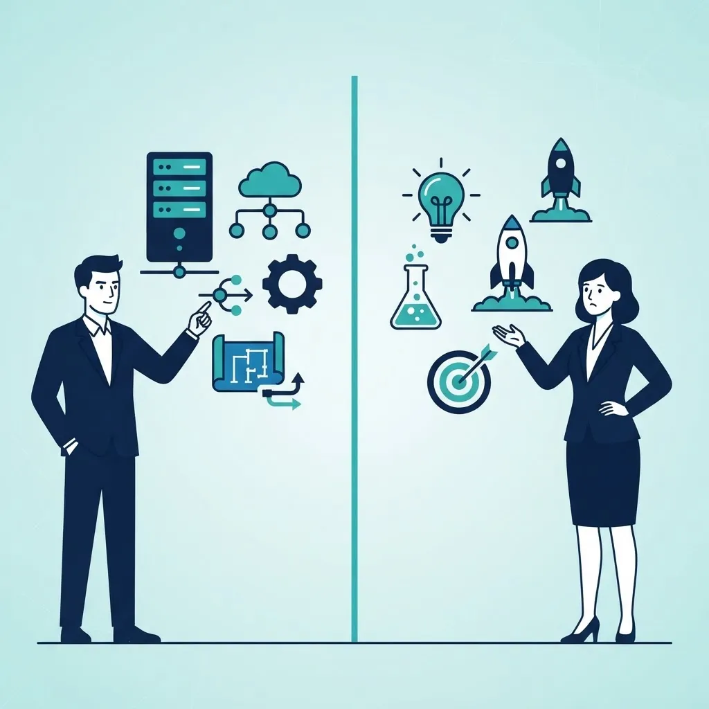Comparison between innovation director and CTO responsibilities