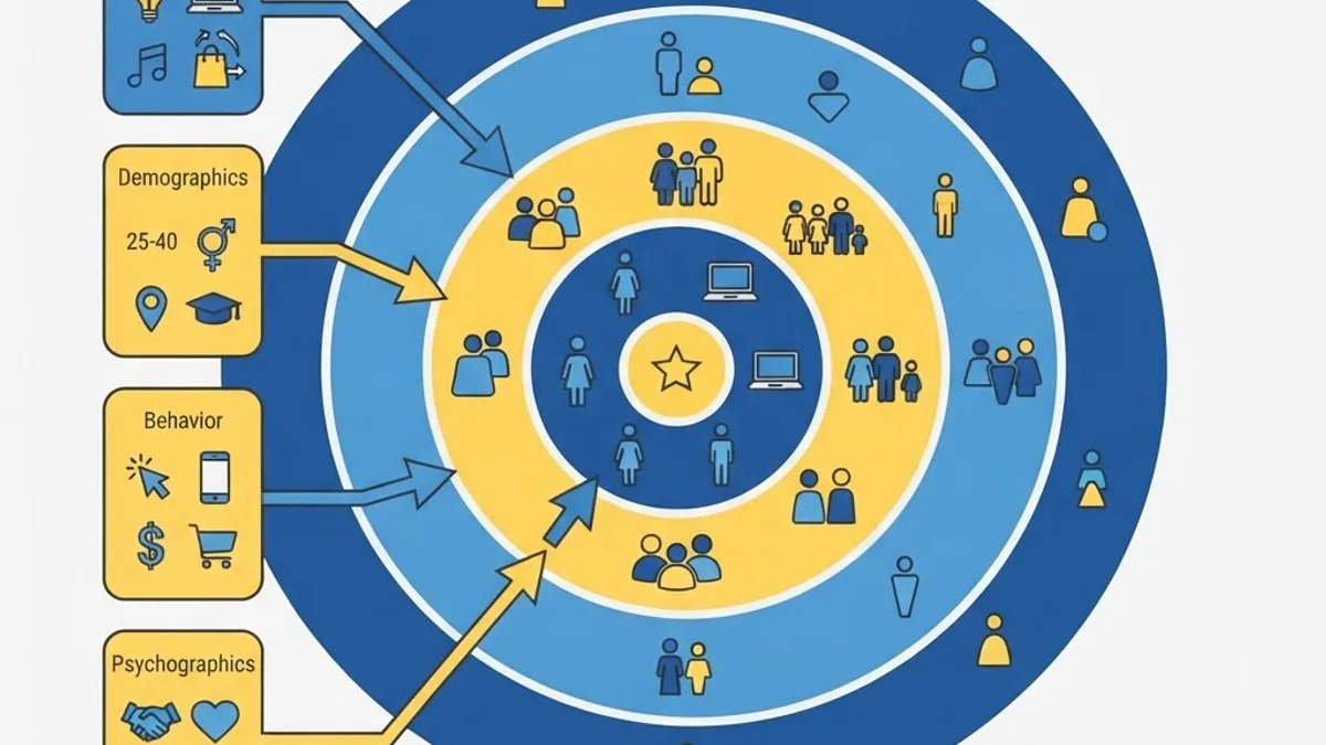 Audience targeting segments for display advertising campaigns