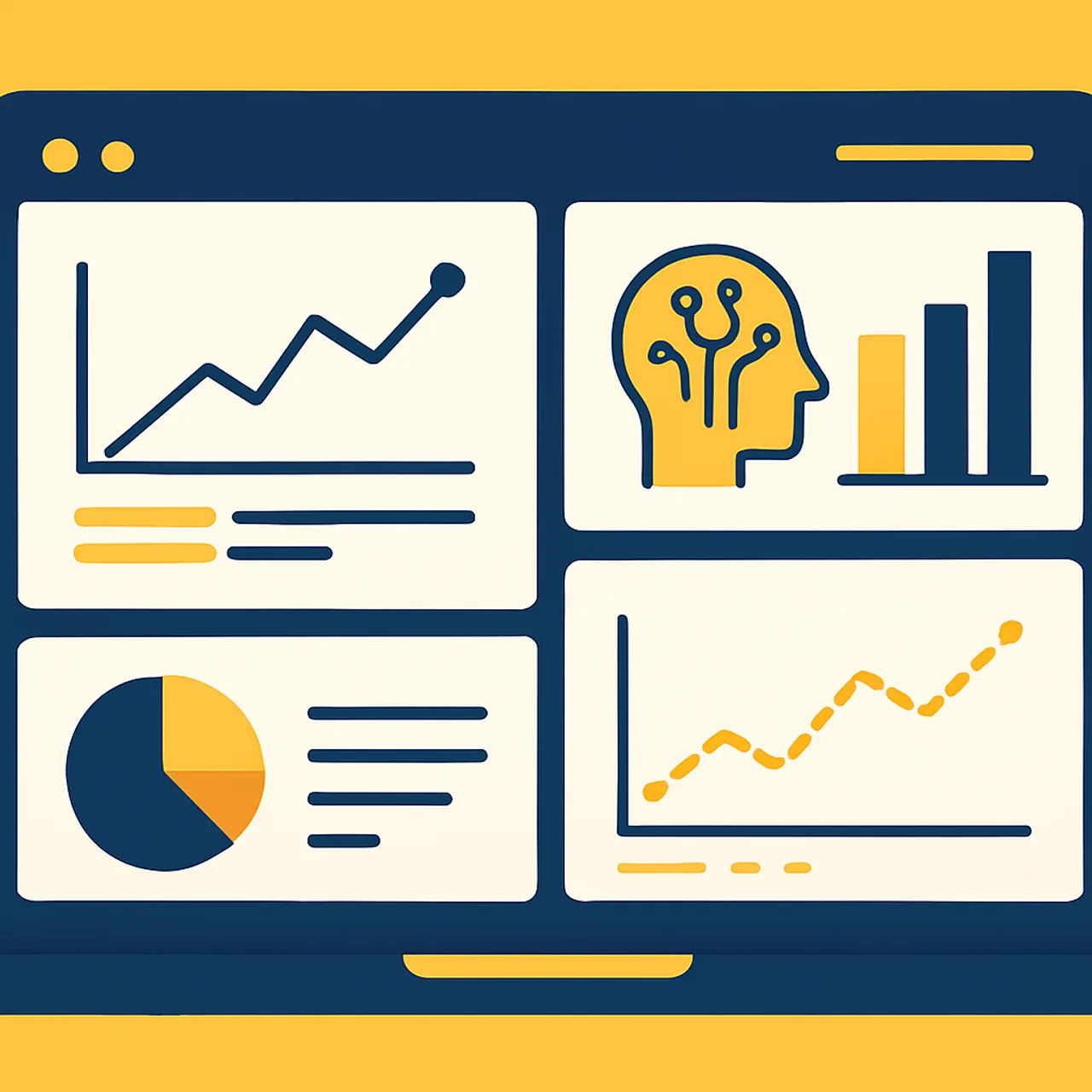 Retail data analytics dashboard with AI insights