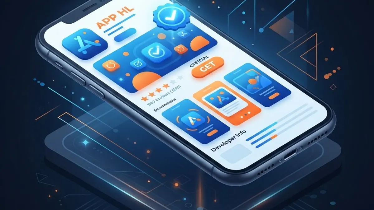 Official app store listing with verified developer badge