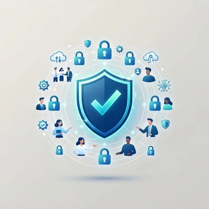 Ethical AI and consumer trust illustration