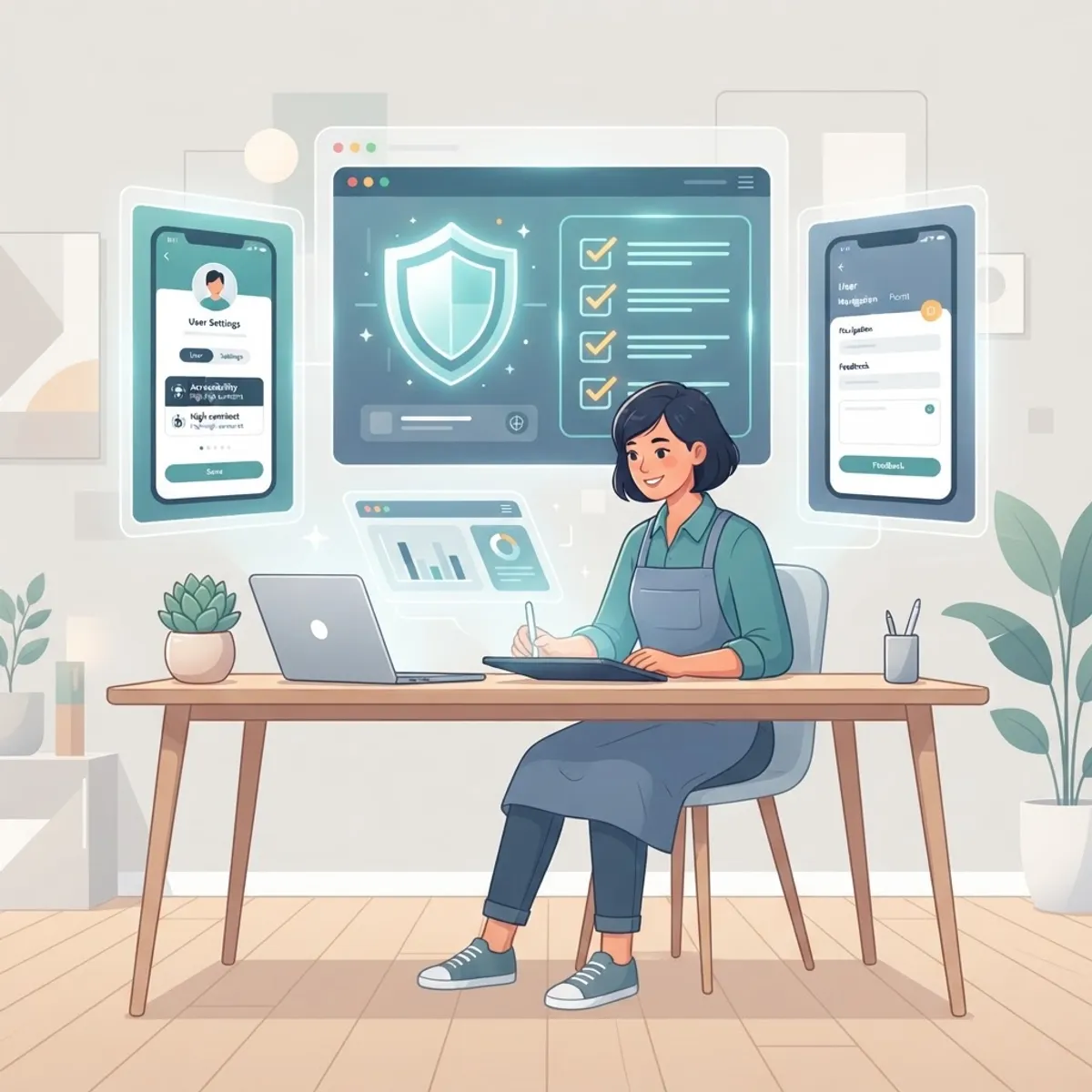 Designer building human-centered, ethical technology with safeguards