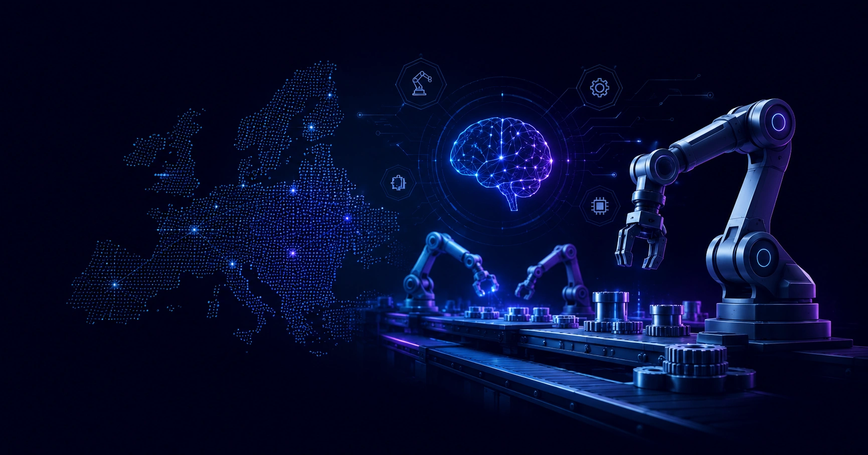 Europe artificial intelligence in manufacturing market overview