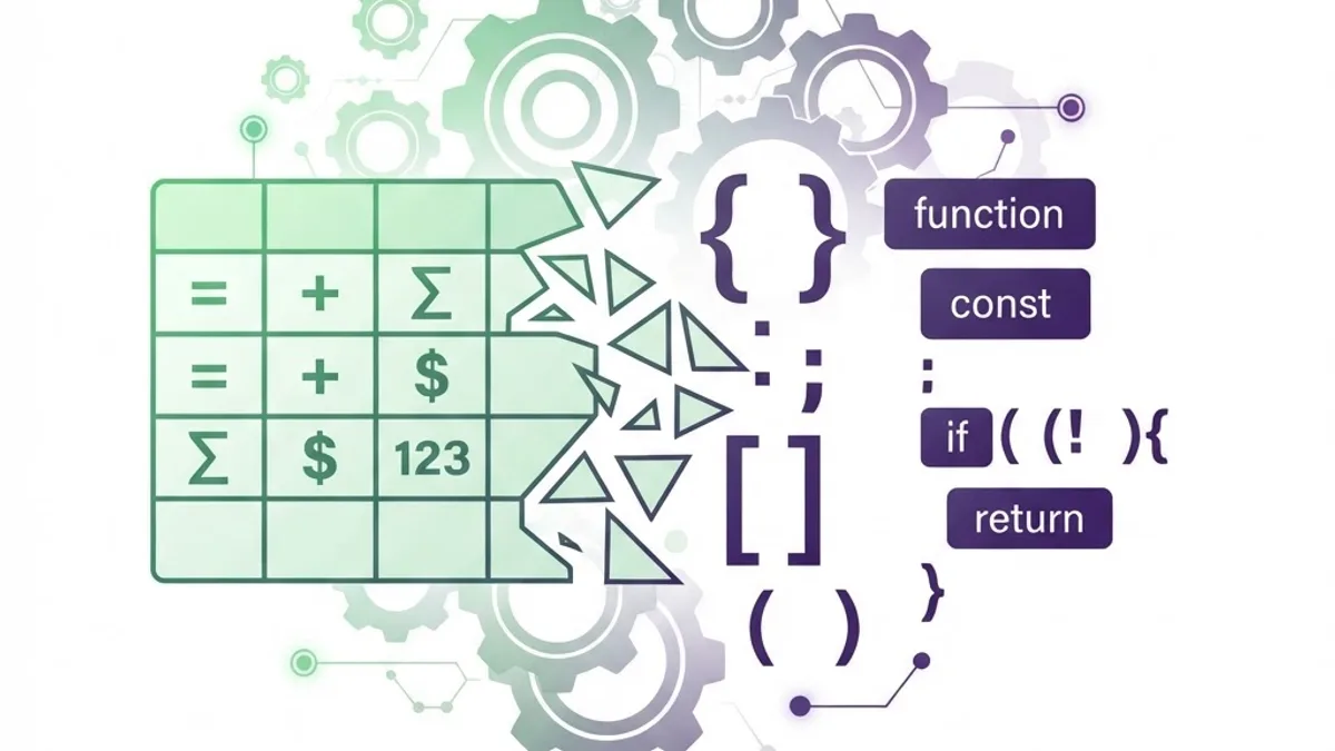 Excel formulas converting into application code and business logic