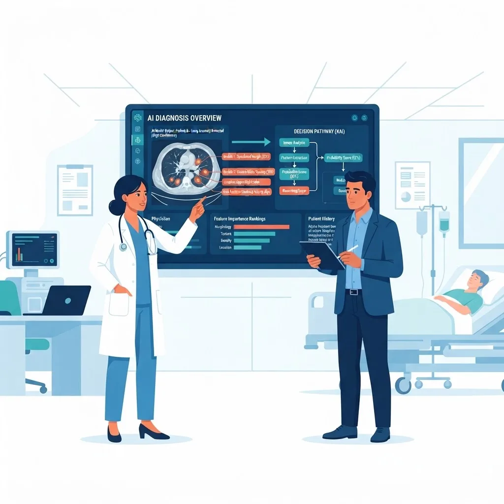 Overview of explainable AI in a hospital setting