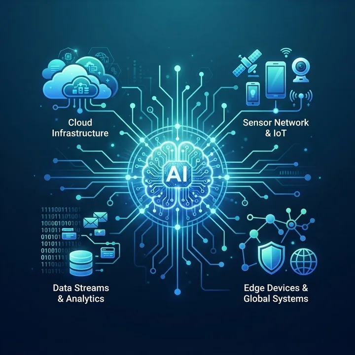 Overview of extended artificial intelligence connected systems