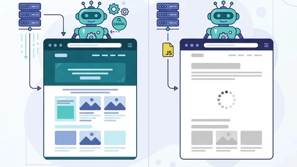 Framework SEO and rendering strategy comparison