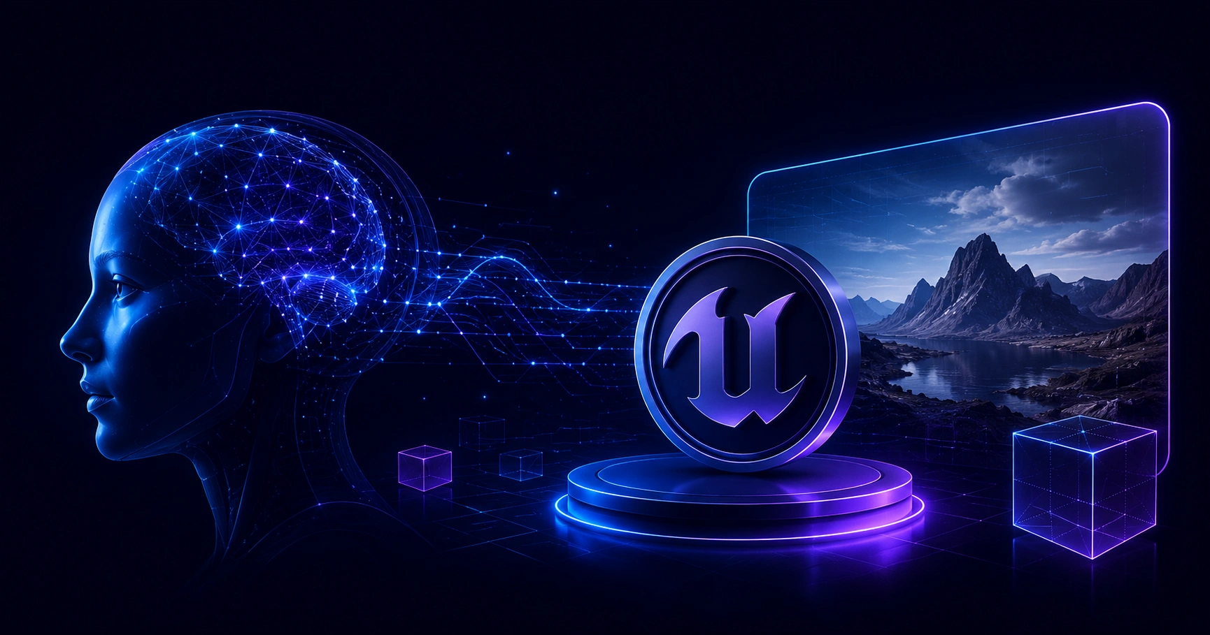 Unreal Engine AI development workstation