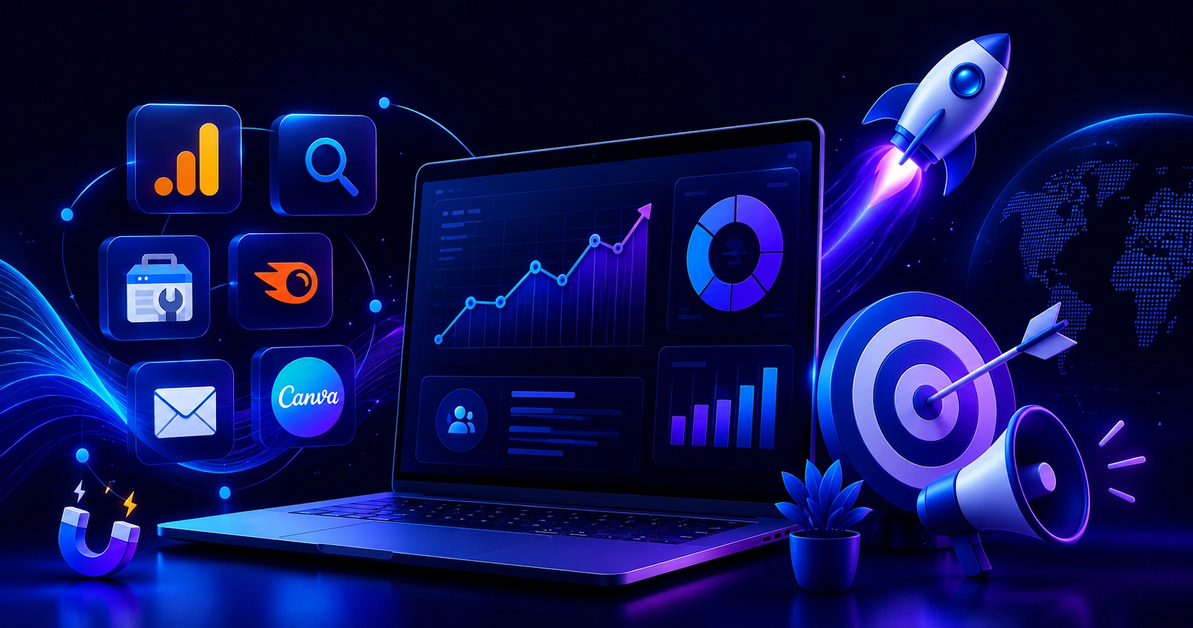 Overview of free digital marketing tools for beginners and professionals