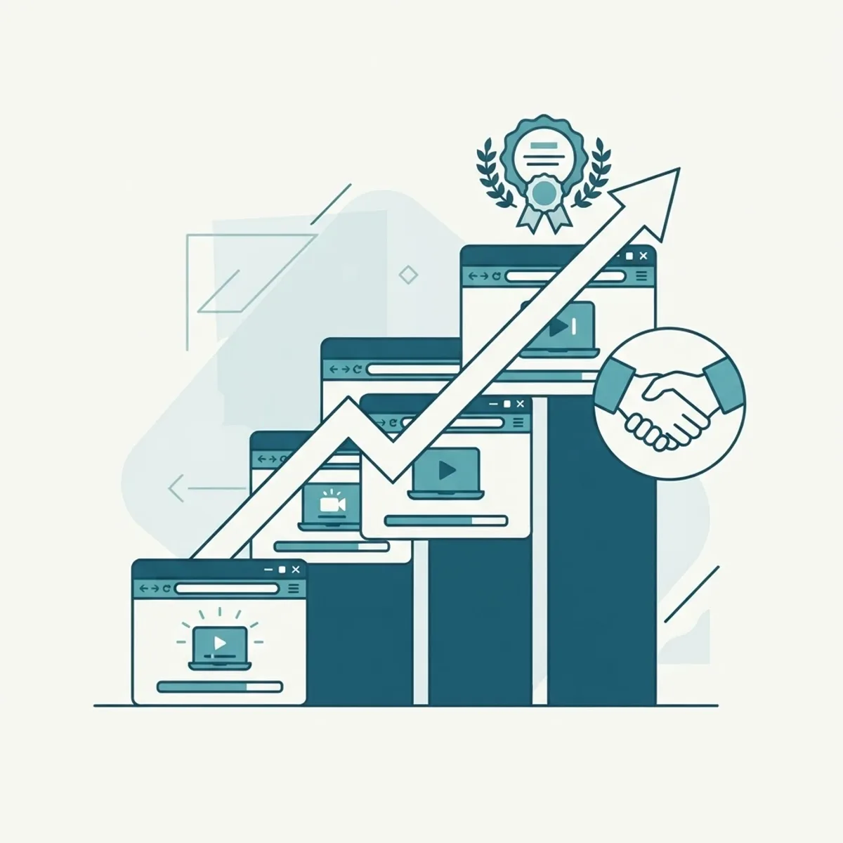 Free web design classes career outcomes illustration