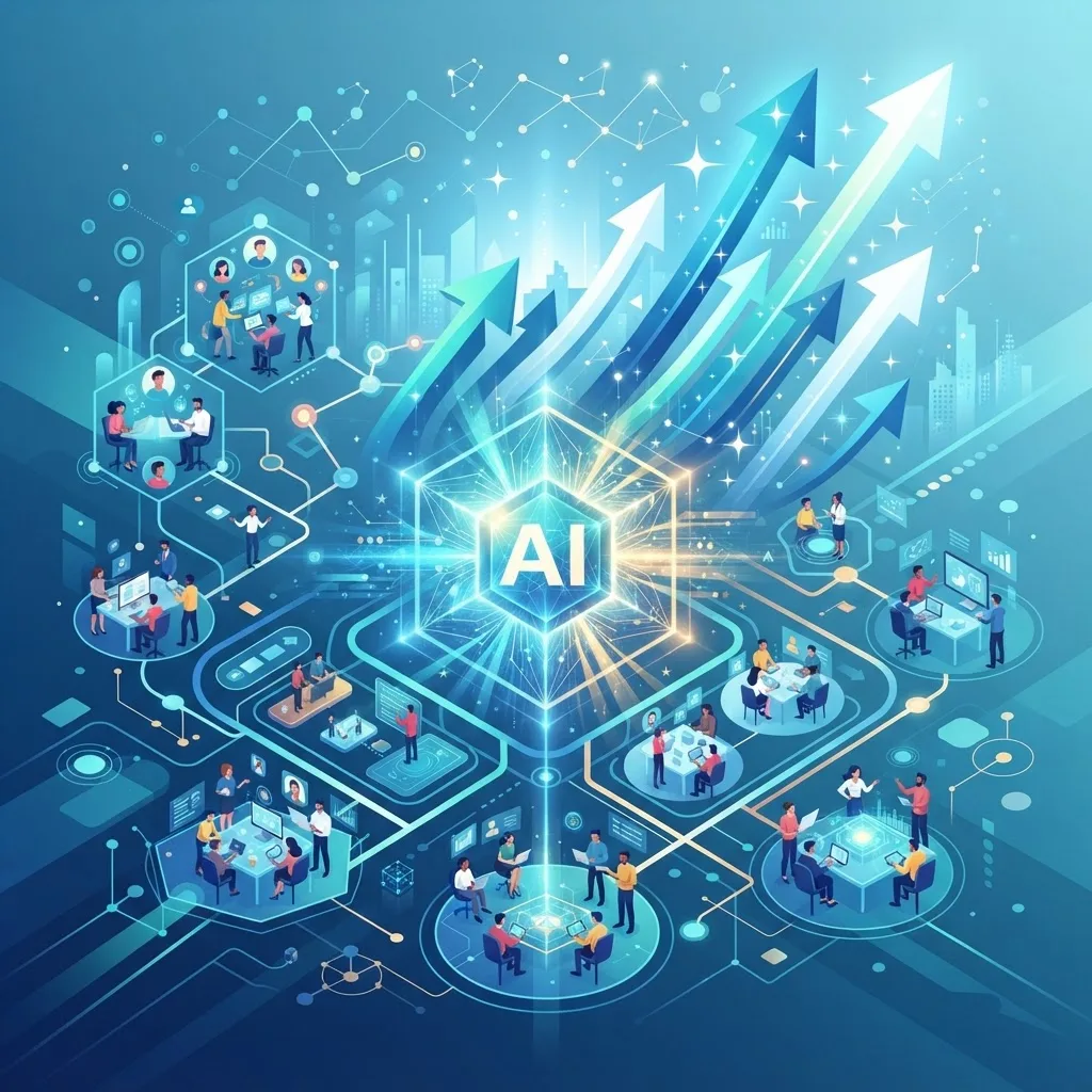 Future adaptive AI-driven organization