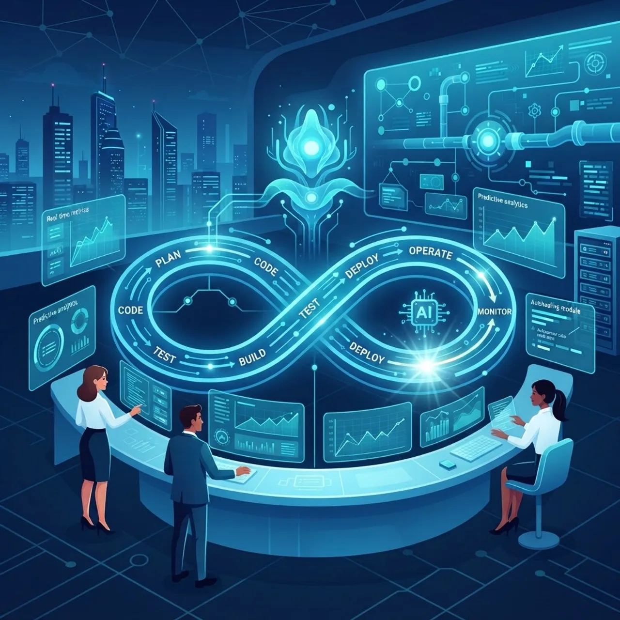 Future of AI-driven Agile and DevOps with self-healing autonomous systems