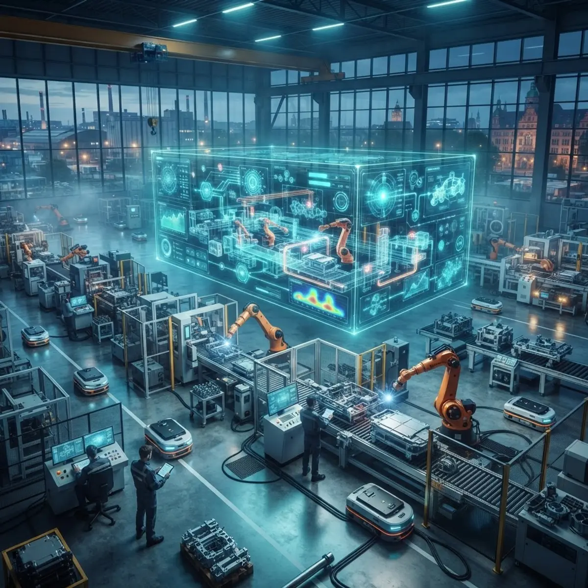 Future vision of AI-driven manufacturing in Europe