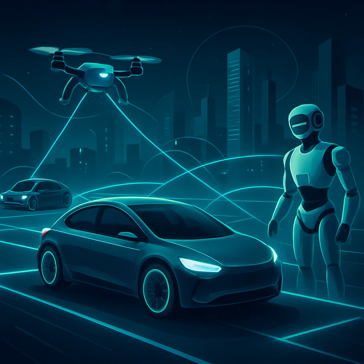 Future of AI collision detection in a smart connected city