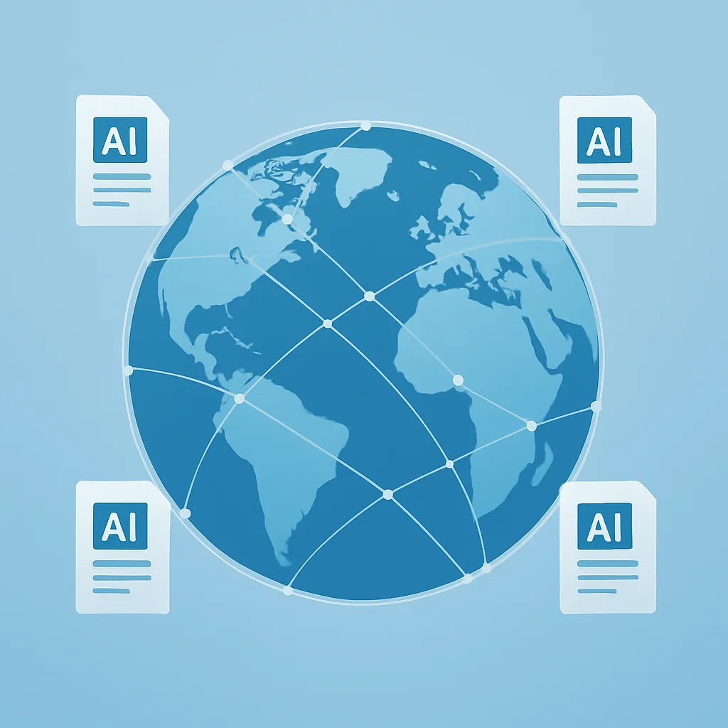 Global AI ethics policy and international cooperation