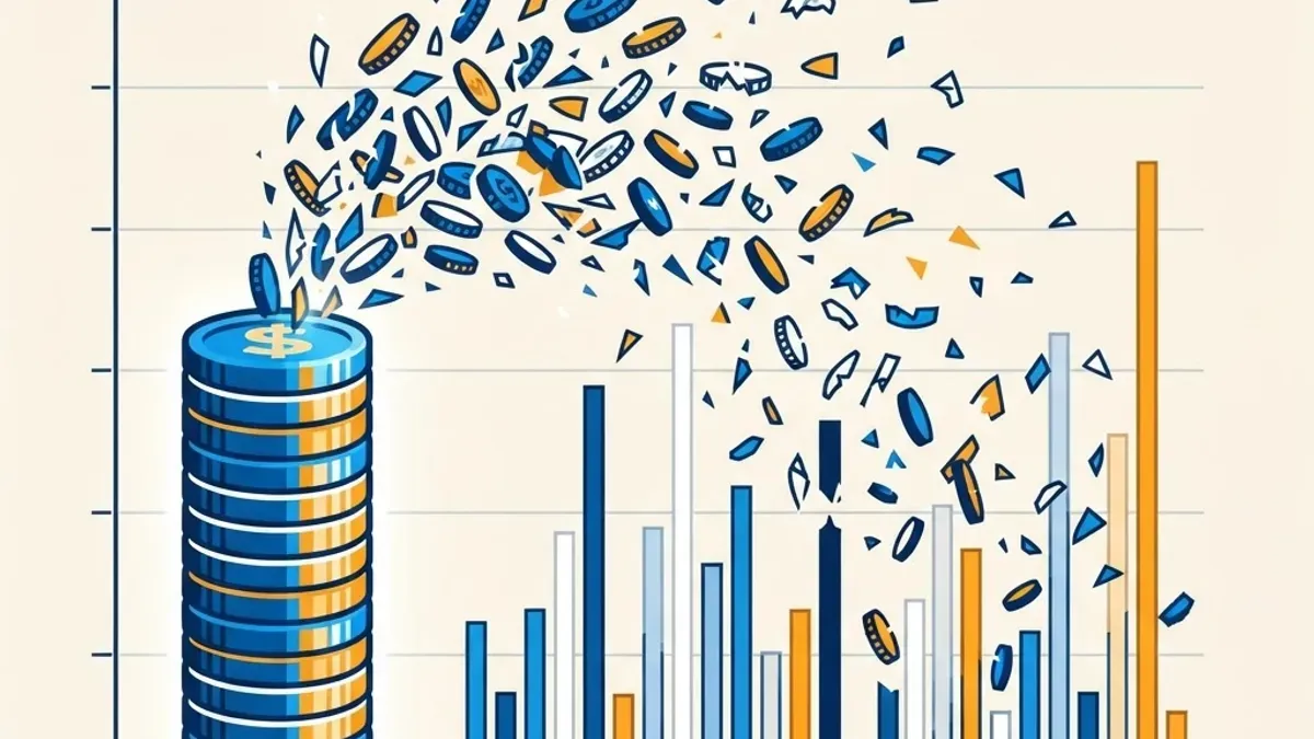 Google Ads budget fragmentation caused by too many keywords