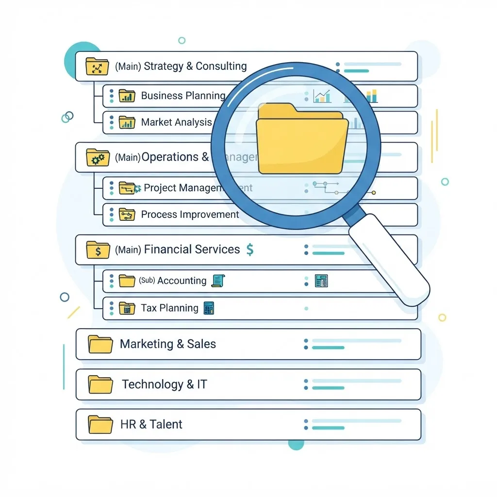 Google product taxonomy business services classification