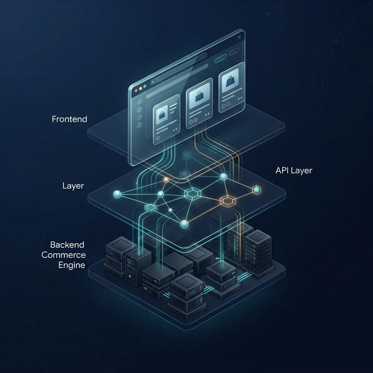 Headless ecommerce architecture explained