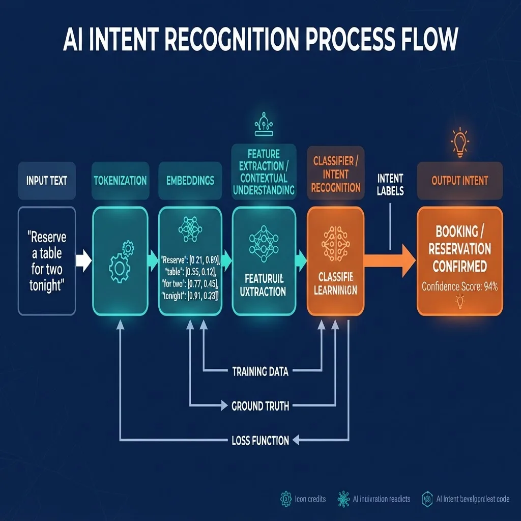How AI intent recognition works