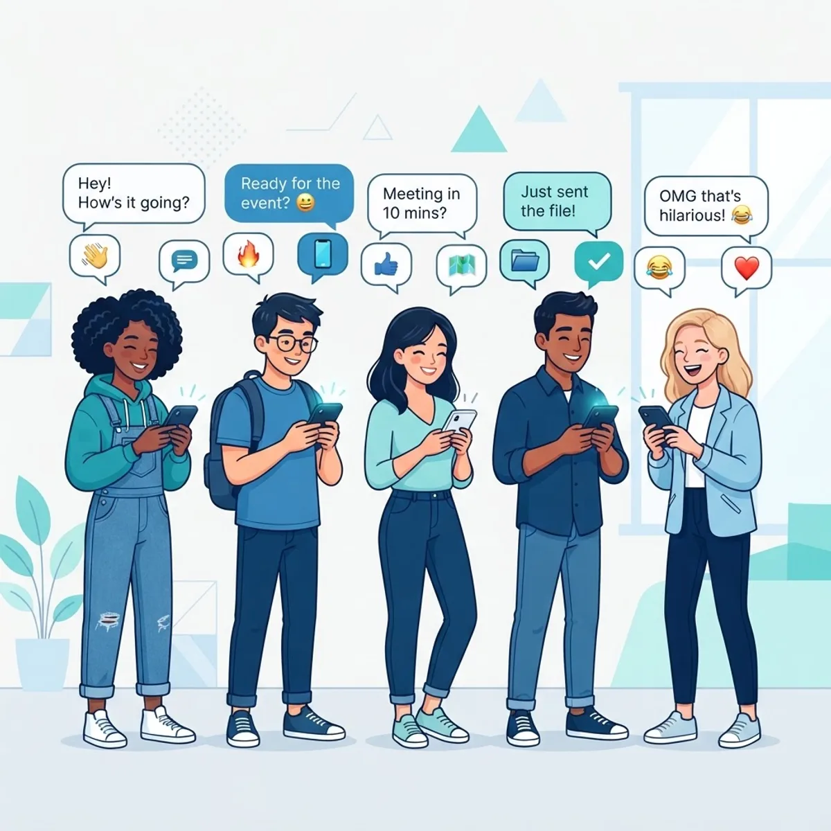 How people use AI in texting