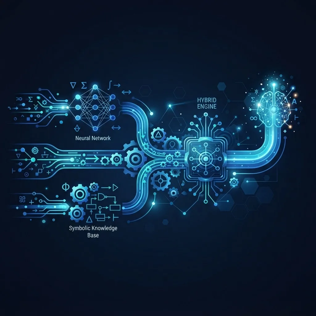 Hybrid AI model training pipeline