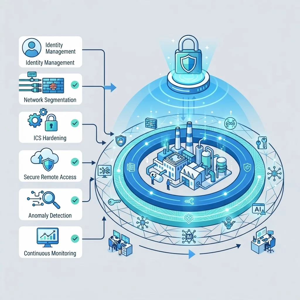 Best practices roadmap for AI-driven ICS security