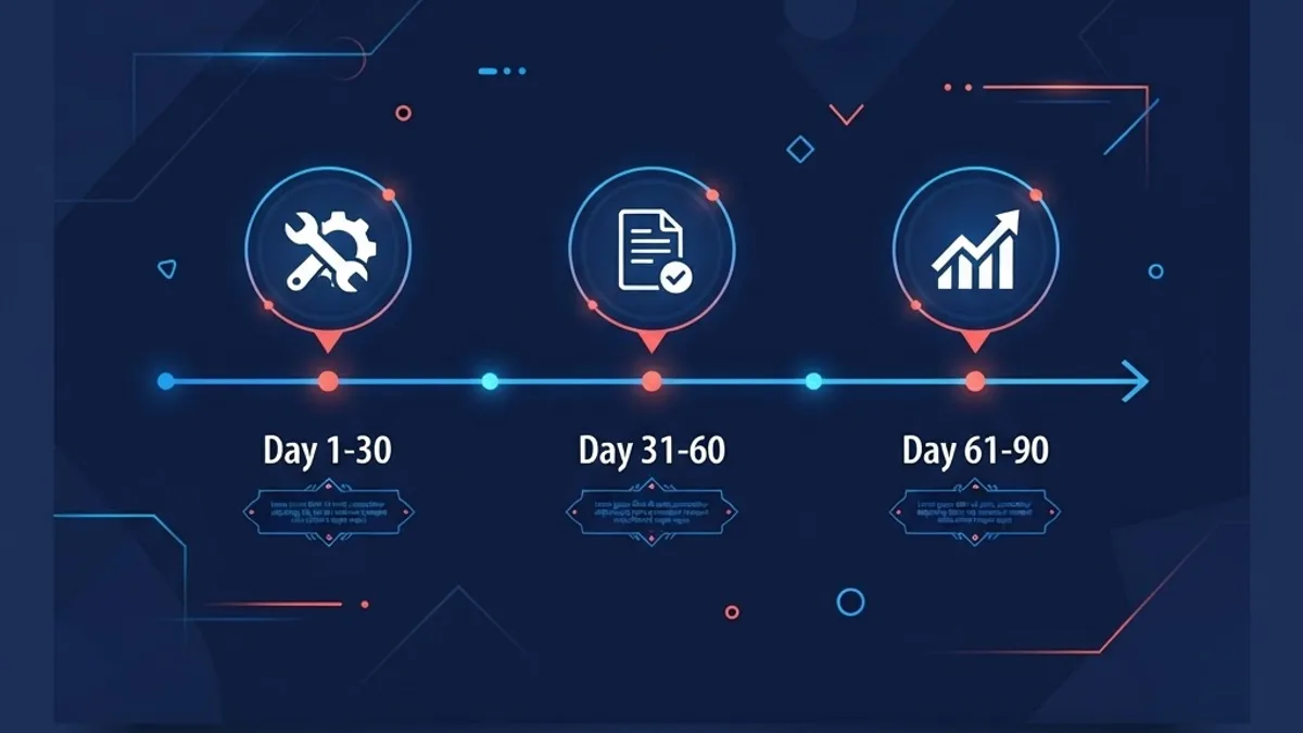 90 day integrated digital growth roadmap