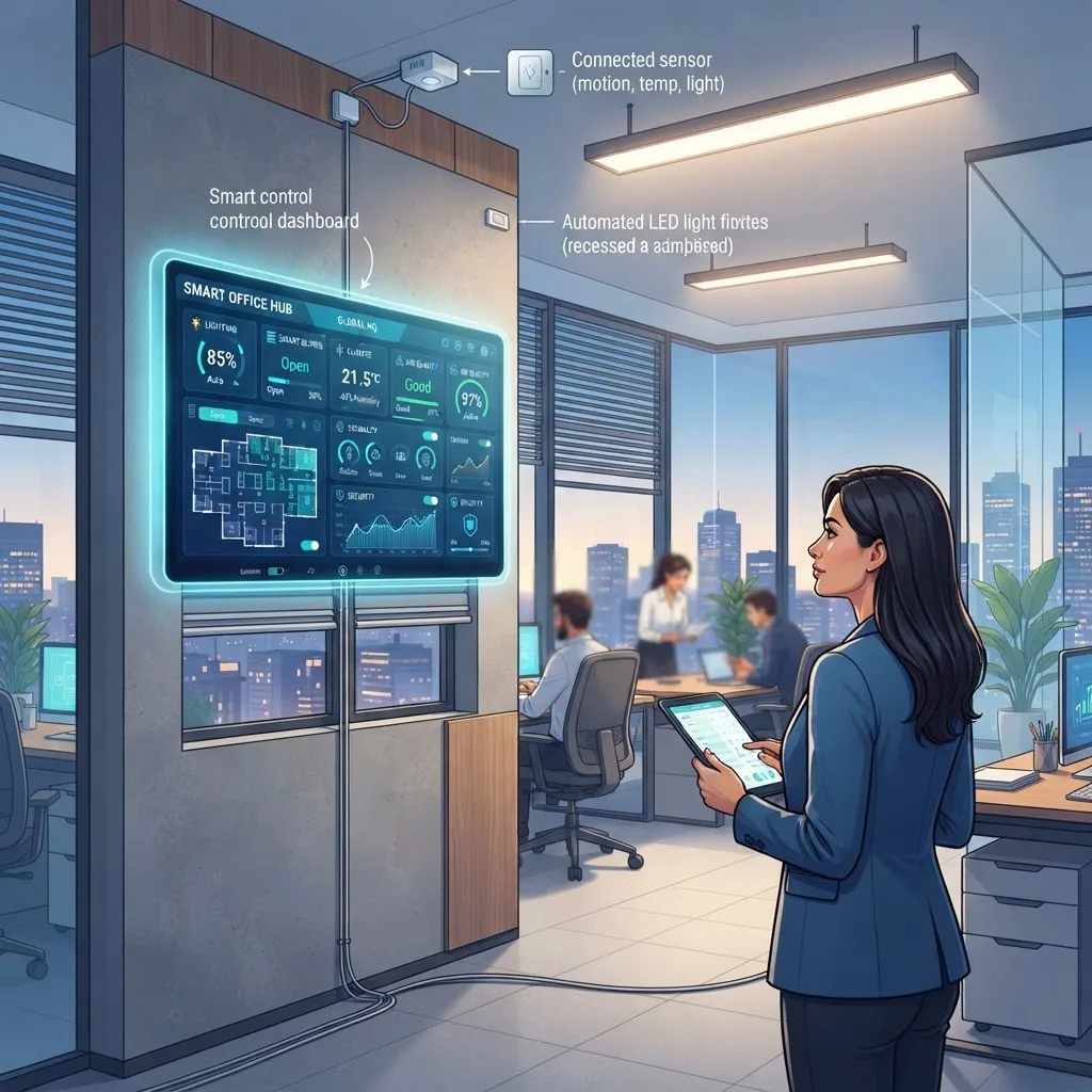 Intelligent office automation control systems