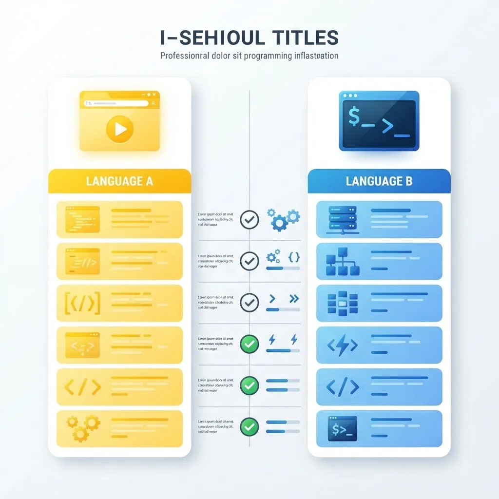 JavaScript versus Python comparison chart
