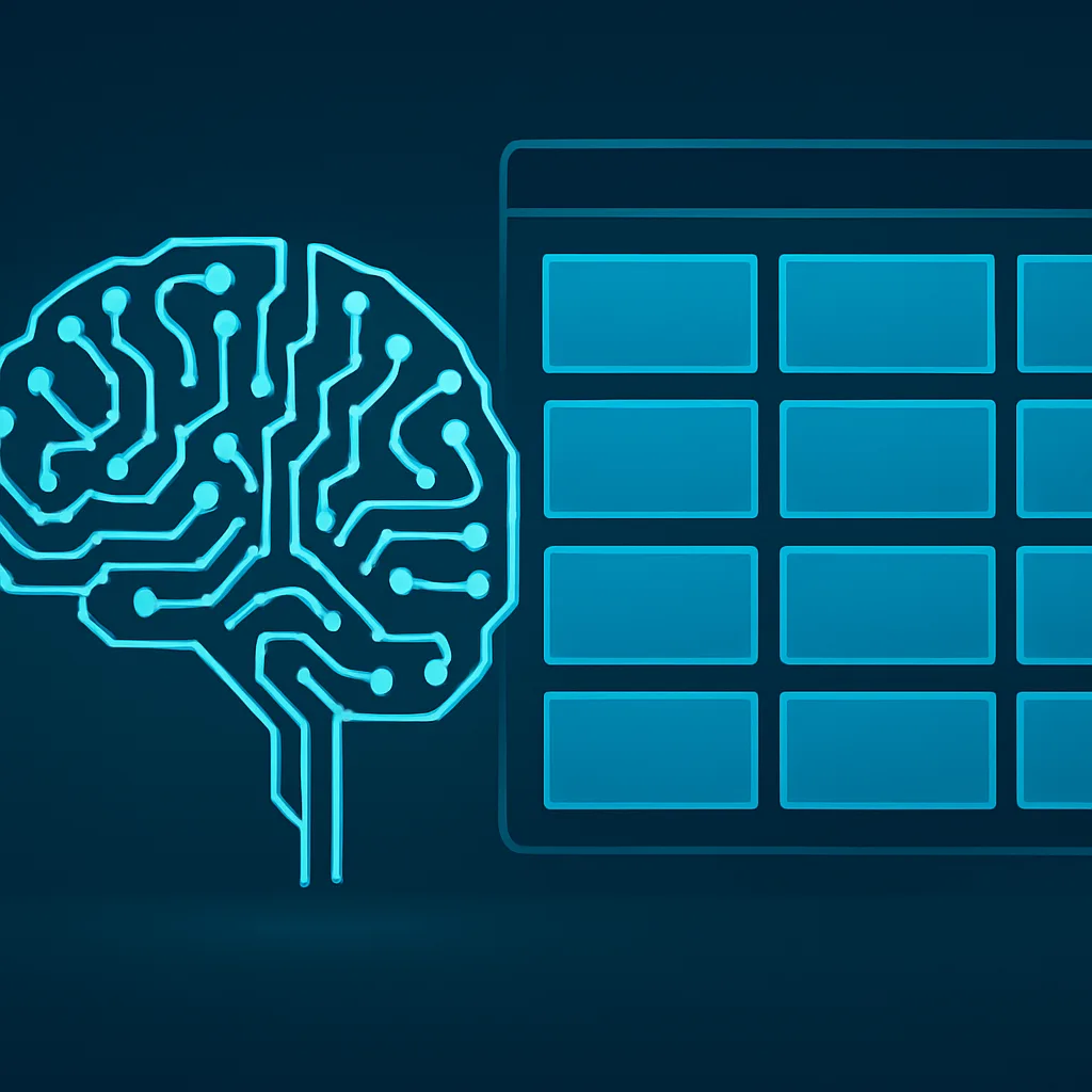Overview illustration of jeopardy artificial intelligence on a quiz board